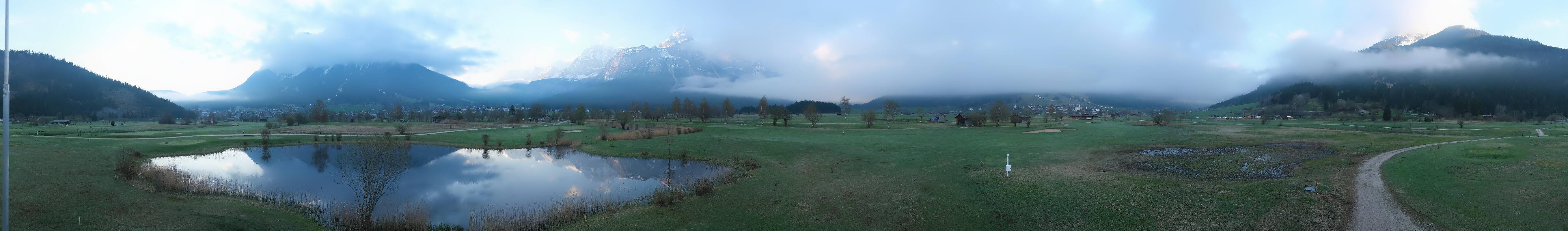 Archiv Foto Webcam Golfclub Zugspitze-Tirol Ehrwald-Lermoos