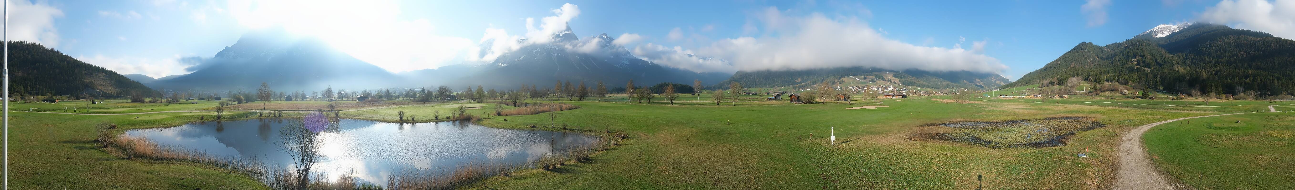 Archiv Foto Webcam Golfclub Zugspitze-Tirol Ehrwald-Lermoos