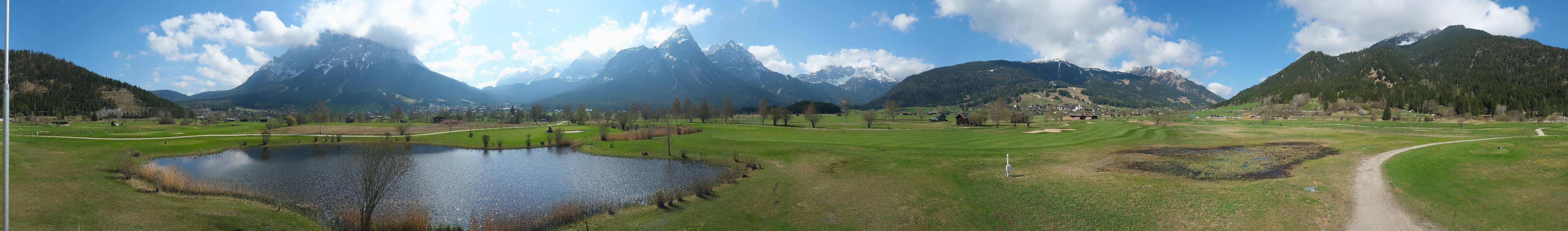 Archiv Foto Webcam Golfclub Zugspitze-Tirol Ehrwald-Lermoos