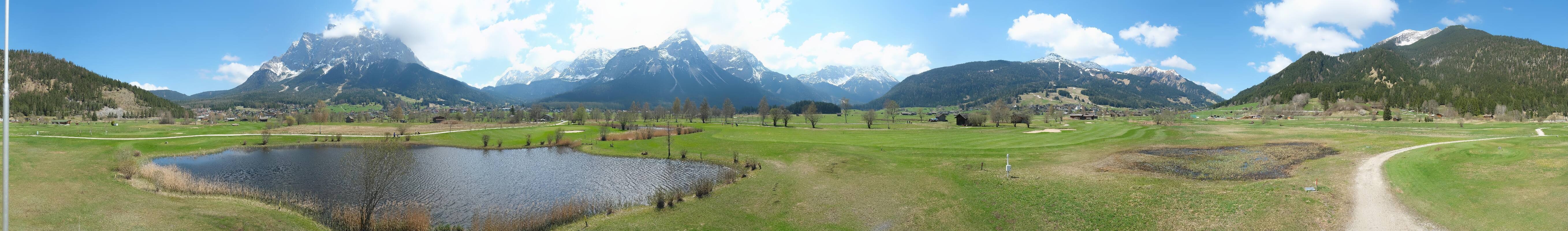 Archiv Foto Webcam Golfclub Zugspitze-Tirol Ehrwald-Lermoos
