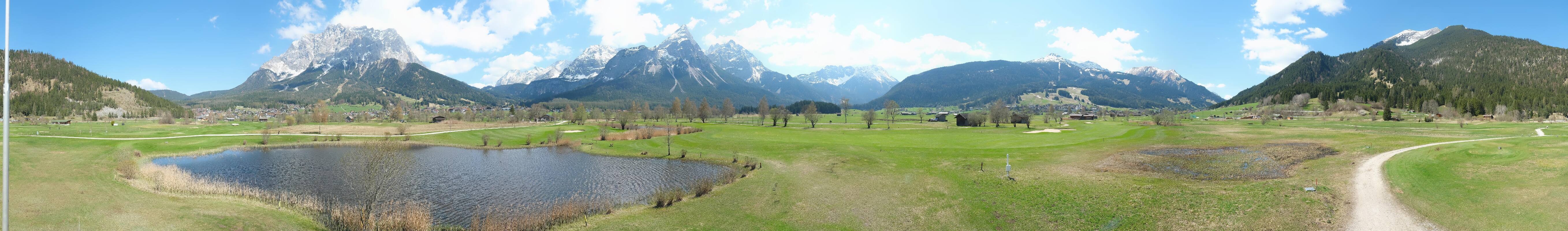 Archiv Foto Webcam Golfclub Zugspitze-Tirol Ehrwald-Lermoos