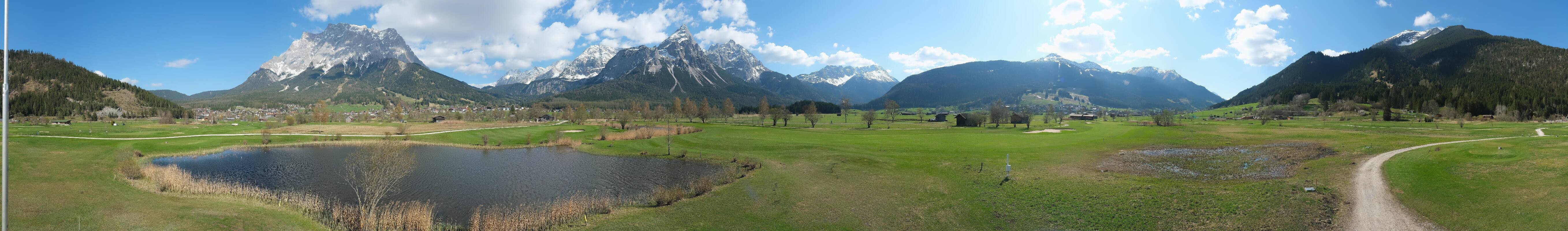 Archiv Foto Webcam Golfclub Zugspitze-Tirol Ehrwald-Lermoos