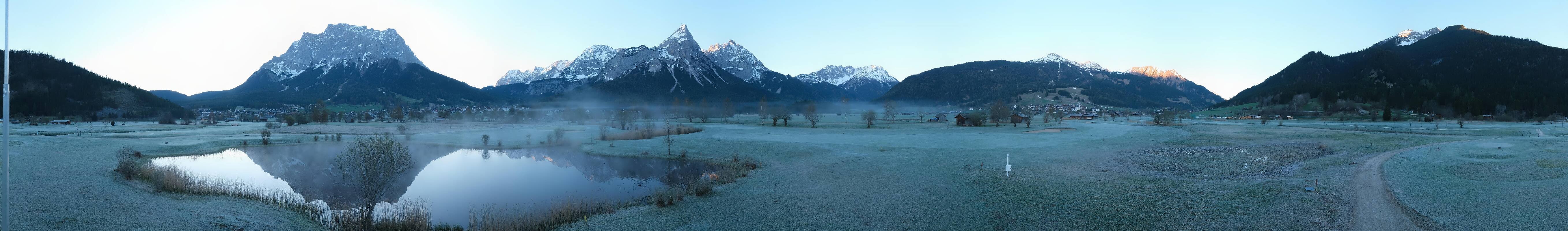 Archiv Foto Webcam Golfclub Zugspitze-Tirol Ehrwald-Lermoos