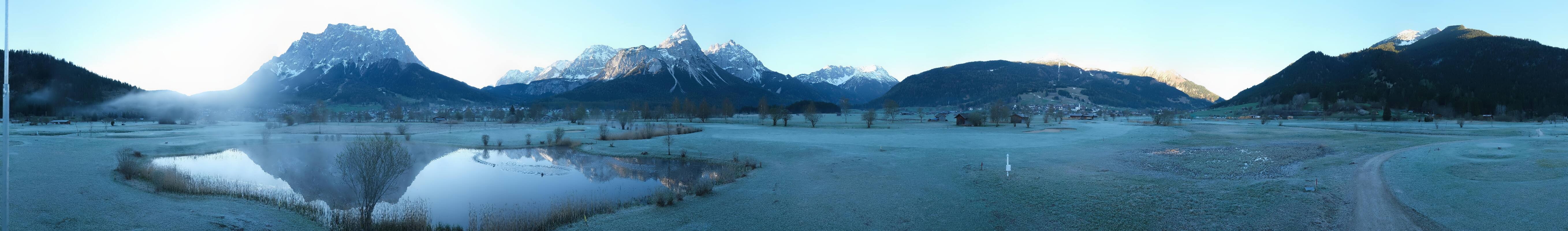 Archiv Foto Webcam Golfclub Zugspitze-Tirol Ehrwald-Lermoos