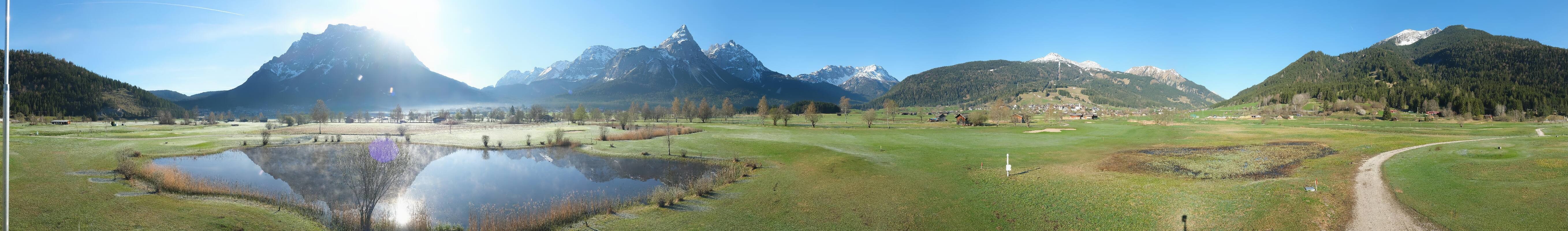 Archiv Foto Webcam Golfclub Zugspitze-Tirol Ehrwald-Lermoos