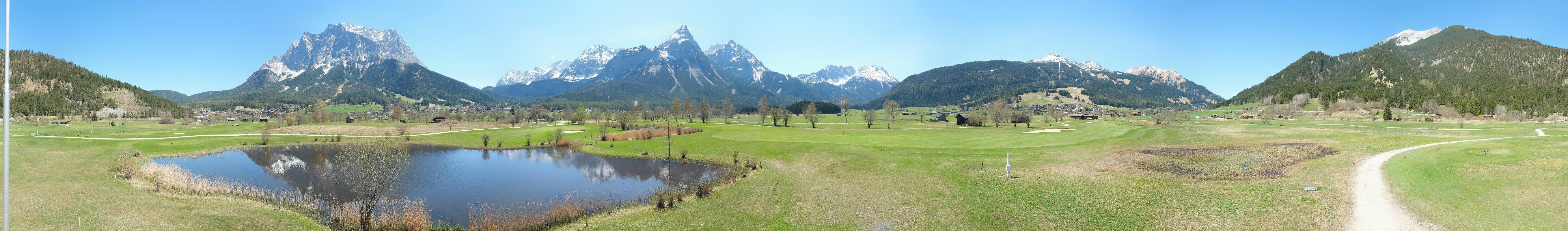 Archiv Foto Webcam Golfclub Zugspitze-Tirol Ehrwald-Lermoos