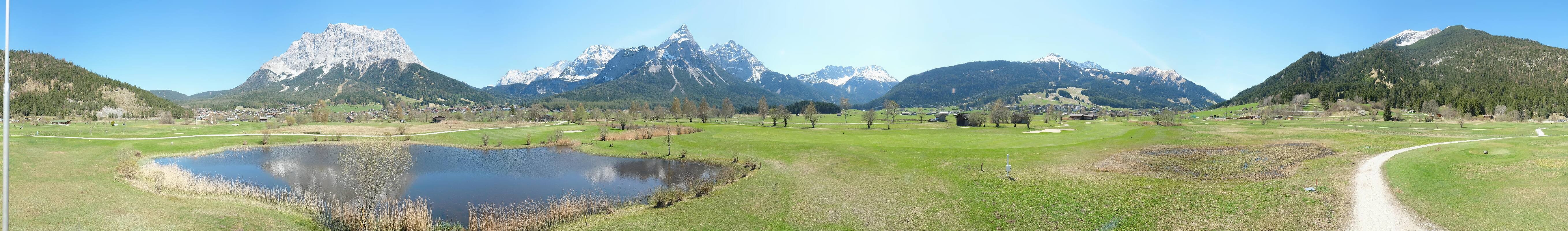 Archiv Foto Webcam Golfclub Zugspitze-Tirol Ehrwald-Lermoos