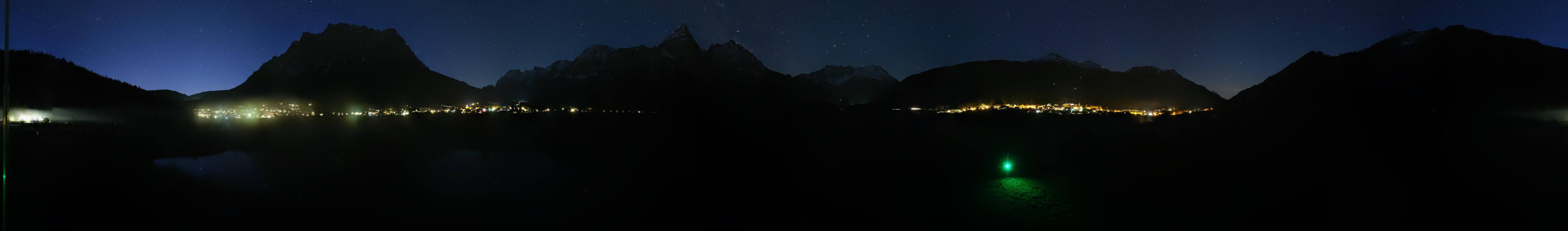 Archived image Webcam Ehrwald-Lermoos: Golf Club Zugspitze