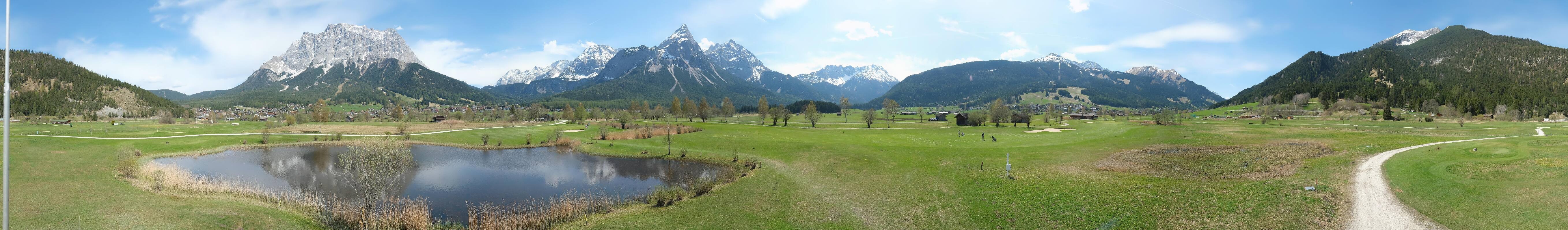 Archiv Foto Webcam Golfclub Zugspitze-Tirol Ehrwald-Lermoos