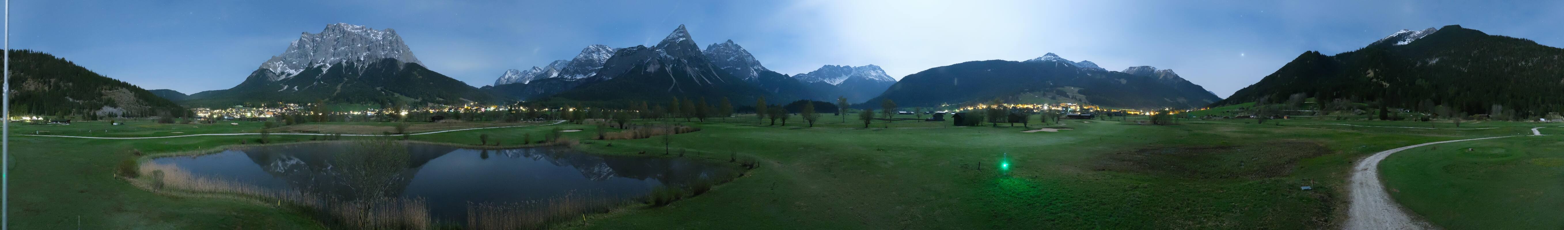 Archiv Foto Webcam Golfclub Zugspitze-Tirol Ehrwald-Lermoos