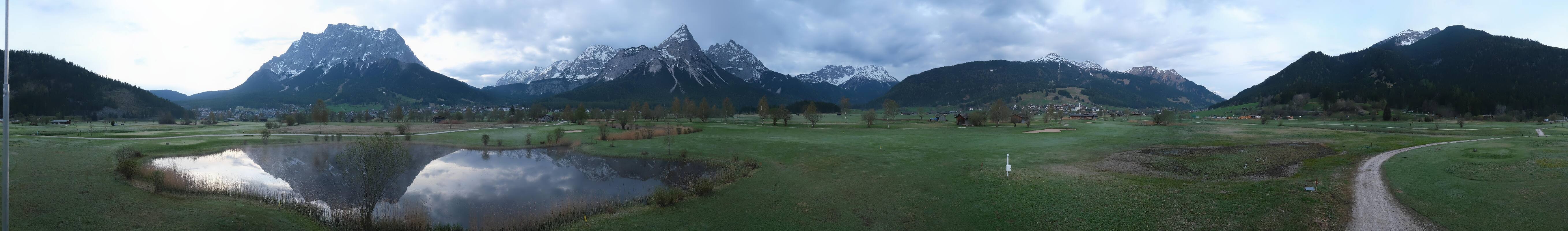 Archiv Foto Webcam Golfclub Zugspitze-Tirol Ehrwald-Lermoos