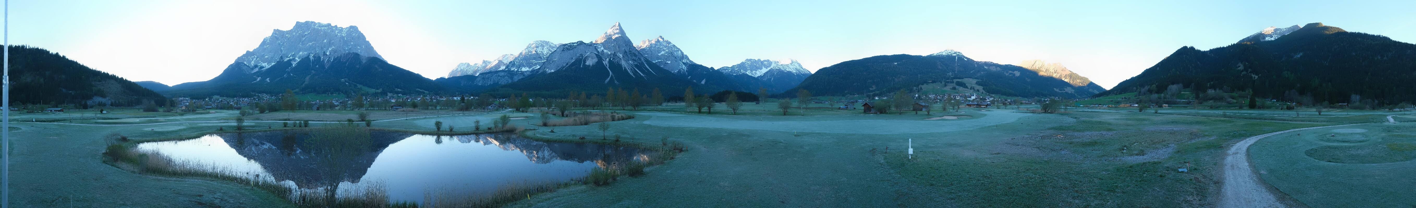 Archiv Foto Webcam Golfclub Zugspitze-Tirol Ehrwald-Lermoos