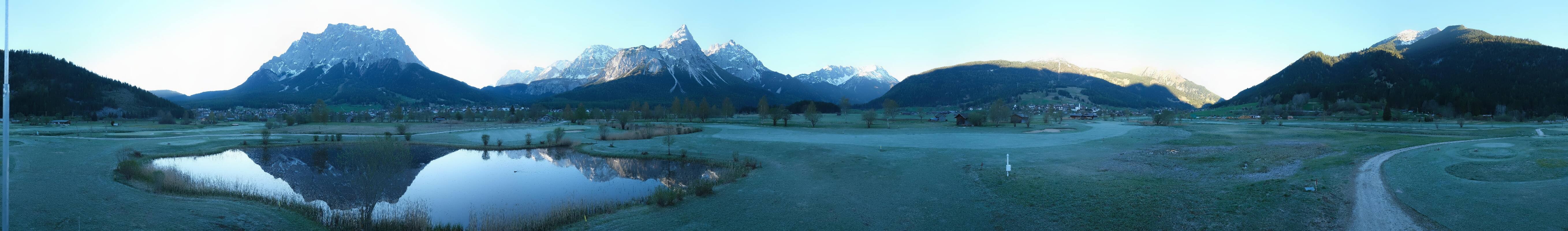 Archiv Foto Webcam Golfclub Zugspitze-Tirol Ehrwald-Lermoos