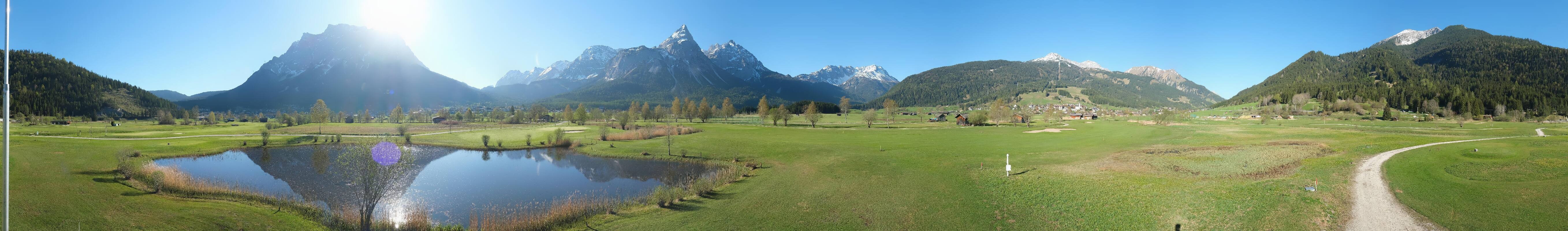 Archiv Foto Webcam Golfclub Zugspitze-Tirol Ehrwald-Lermoos