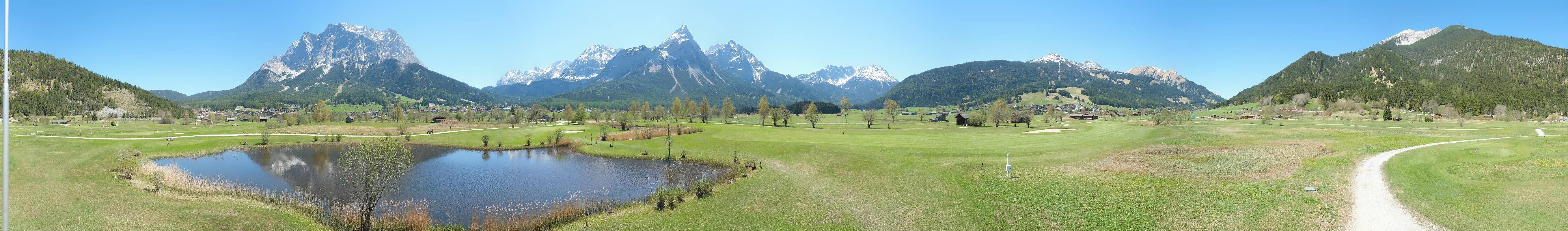 Archiv Foto Webcam Golfclub Zugspitze-Tirol Ehrwald-Lermoos