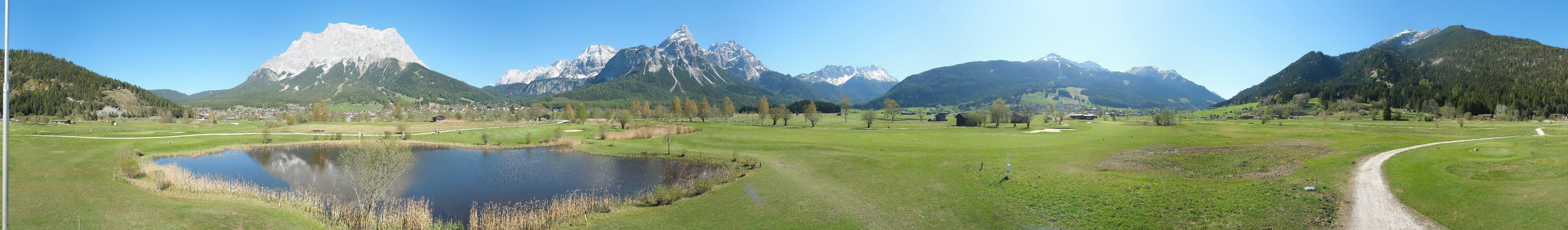 Archiv Foto Webcam Golfclub Zugspitze-Tirol Ehrwald-Lermoos