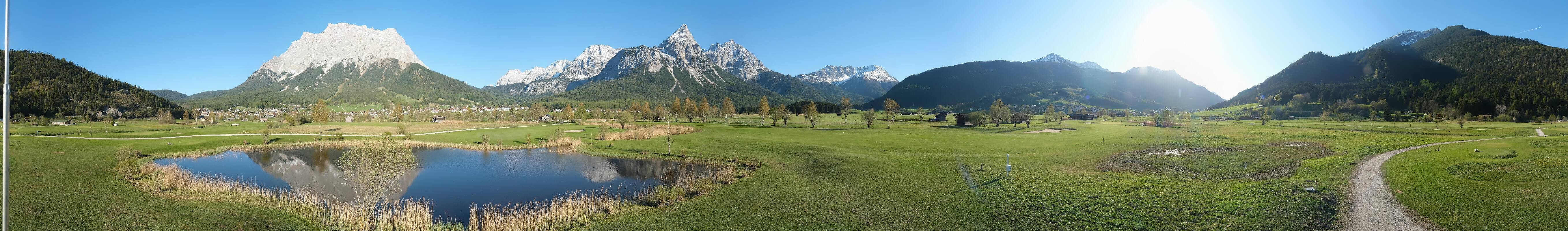 Archiv Foto Webcam Golfclub Zugspitze-Tirol Ehrwald-Lermoos