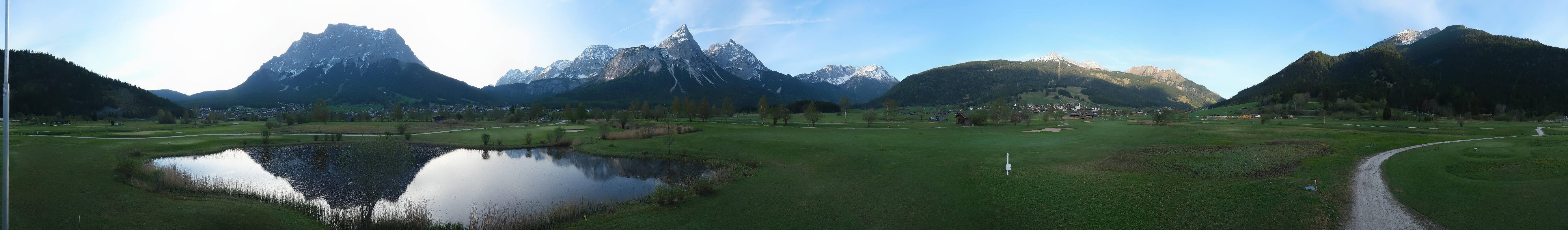 Archiv Foto Webcam Golfclub Zugspitze-Tirol Ehrwald-Lermoos