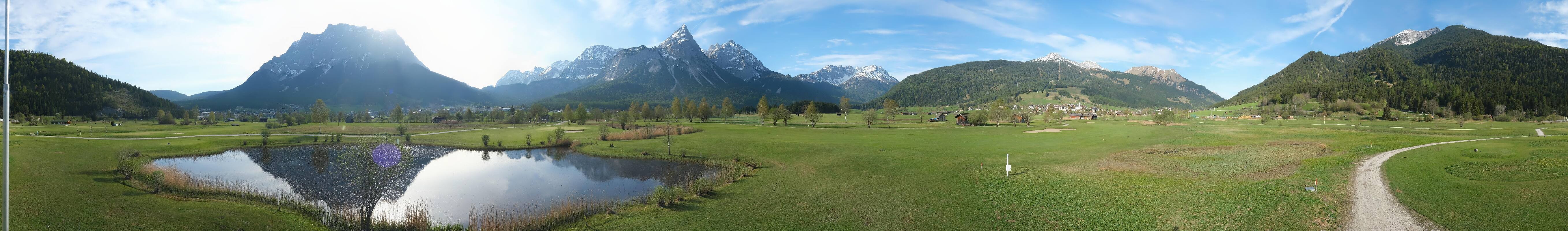 Archiv Foto Webcam Golfclub Zugspitze-Tirol Ehrwald-Lermoos