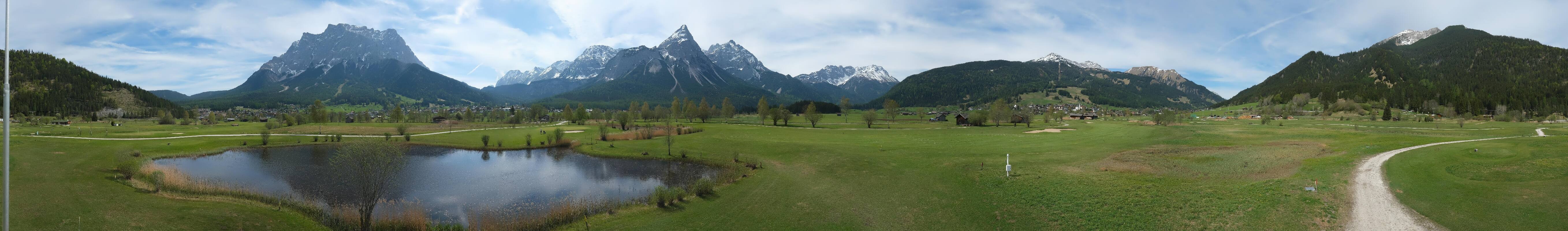 Archiv Foto Webcam Golfclub Zugspitze-Tirol Ehrwald-Lermoos
