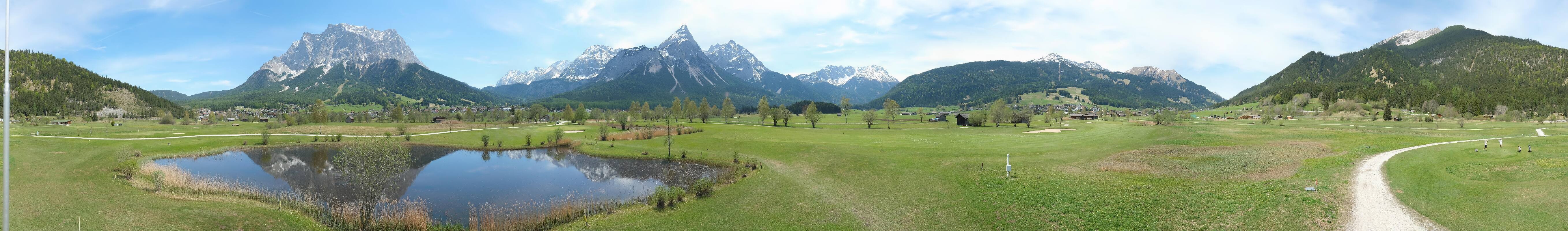 Archiv Foto Webcam Golfclub Zugspitze-Tirol Ehrwald-Lermoos