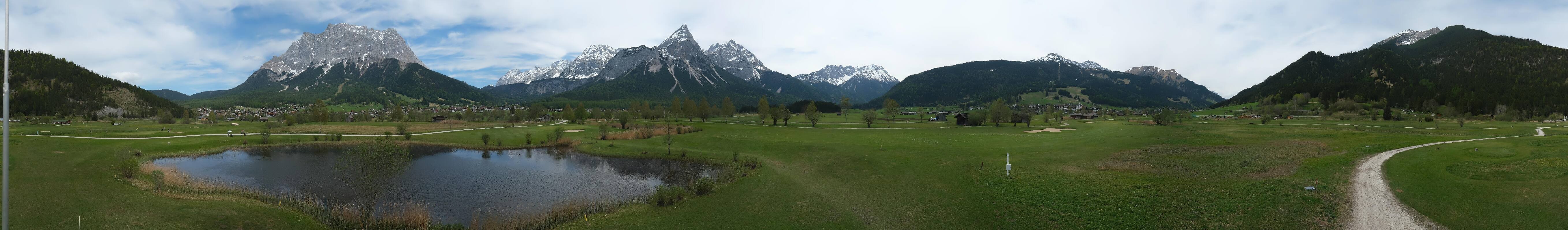 Archiv Foto Webcam Golfclub Zugspitze-Tirol Ehrwald-Lermoos