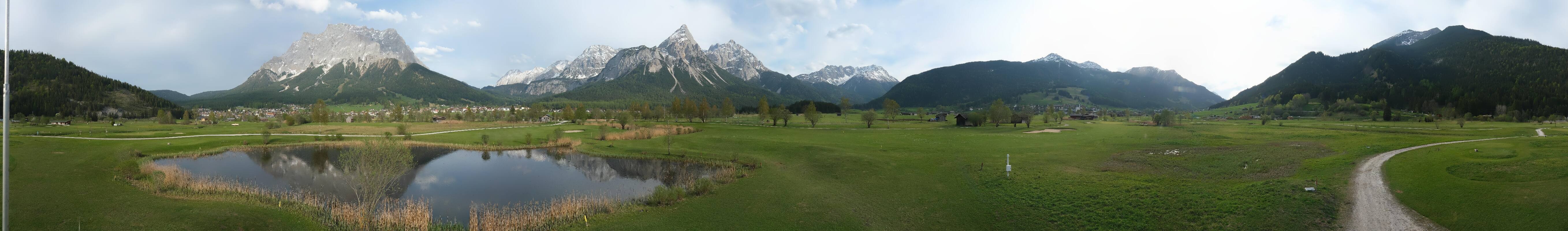 Archiv Foto Webcam Golfclub Zugspitze-Tirol Ehrwald-Lermoos