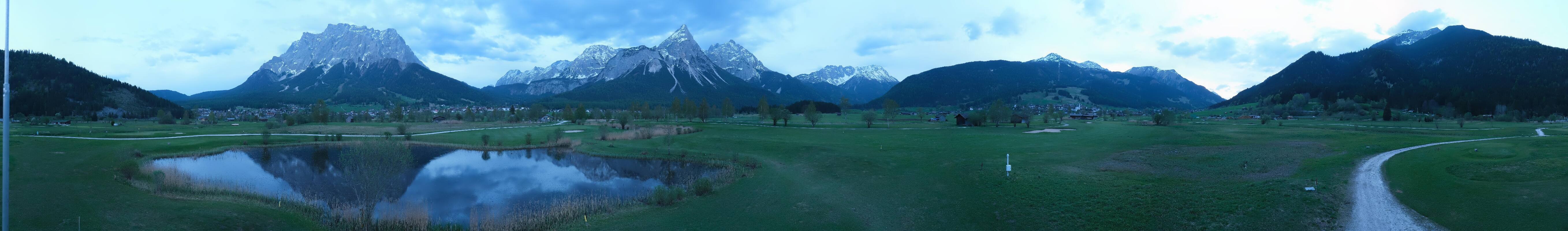 Archiv Foto Webcam Golfclub Zugspitze-Tirol Ehrwald-Lermoos