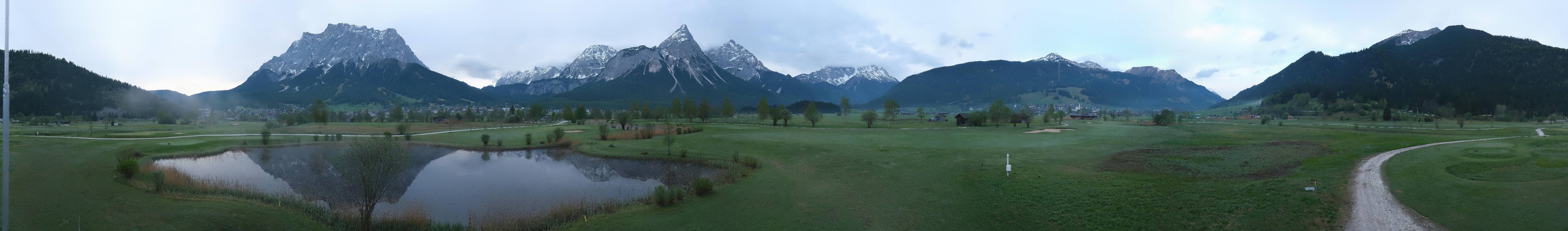 Archiv Foto Webcam Golfclub Zugspitze-Tirol Ehrwald-Lermoos