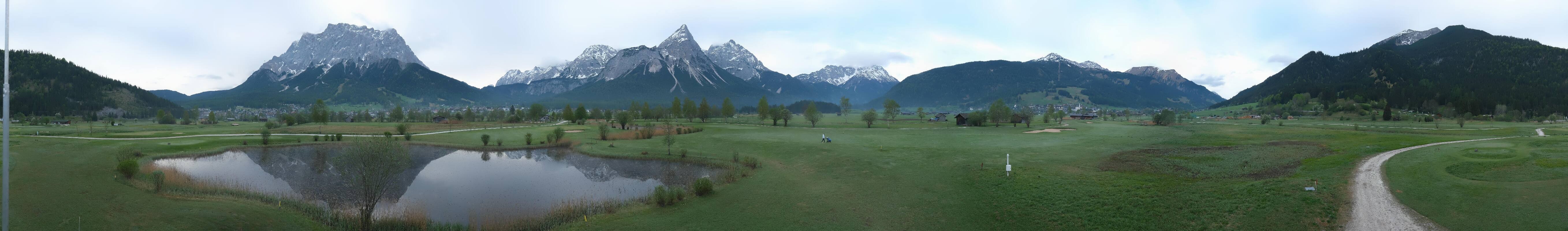 Archiv Foto Webcam Golfclub Zugspitze-Tirol Ehrwald-Lermoos