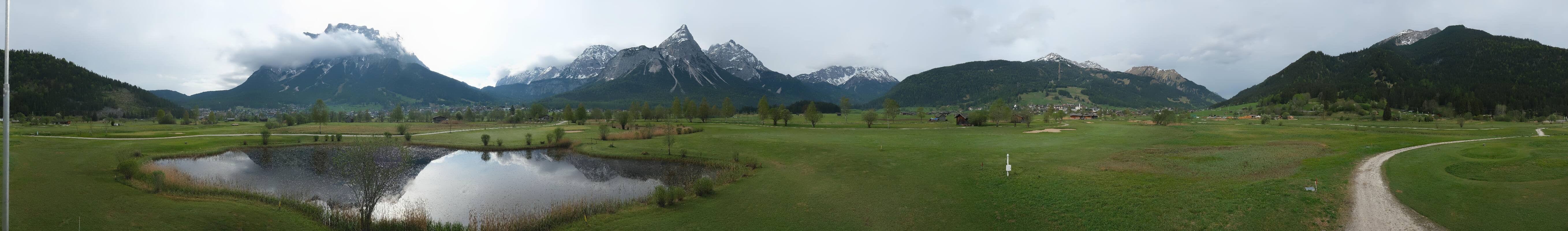 Archiv Foto Webcam Golfclub Zugspitze-Tirol Ehrwald-Lermoos
