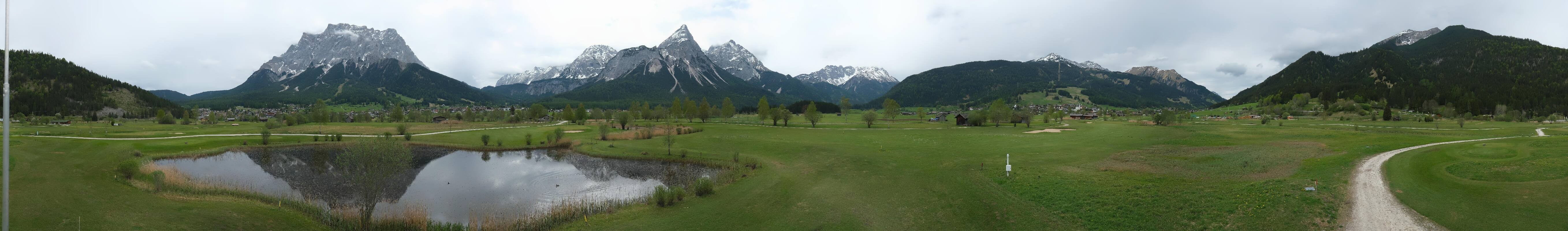 Archiv Foto Webcam Golfclub Zugspitze-Tirol Ehrwald-Lermoos