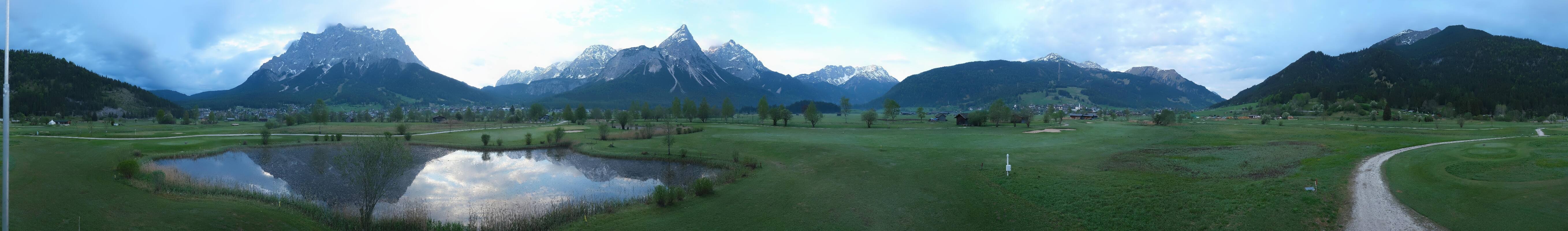 Archiv Foto Webcam Golfclub Zugspitze-Tirol Ehrwald-Lermoos