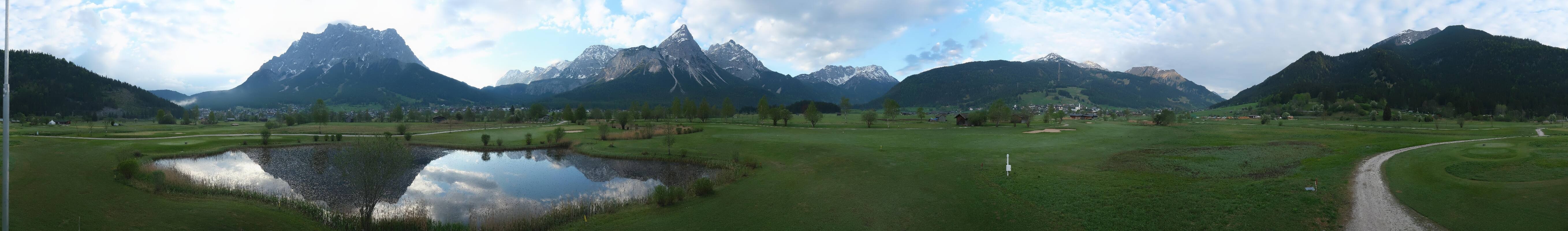 Archiv Foto Webcam Golfclub Zugspitze-Tirol Ehrwald-Lermoos