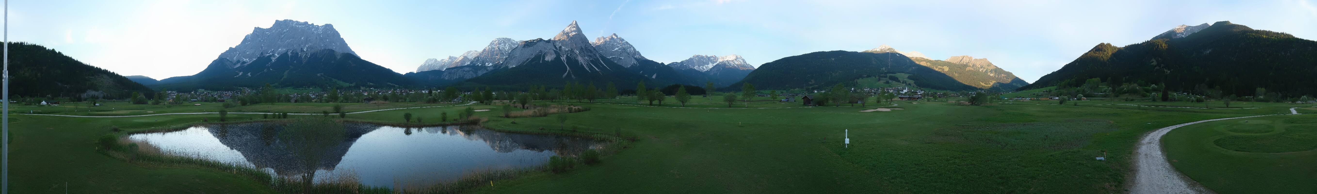 Archiv Foto Webcam Golfclub Zugspitze-Tirol Ehrwald-Lermoos