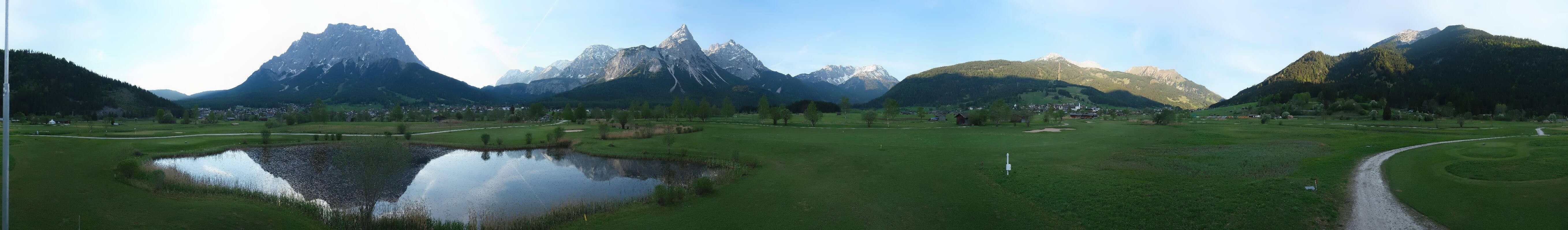 Archiv Foto Webcam Golfclub Zugspitze-Tirol Ehrwald-Lermoos