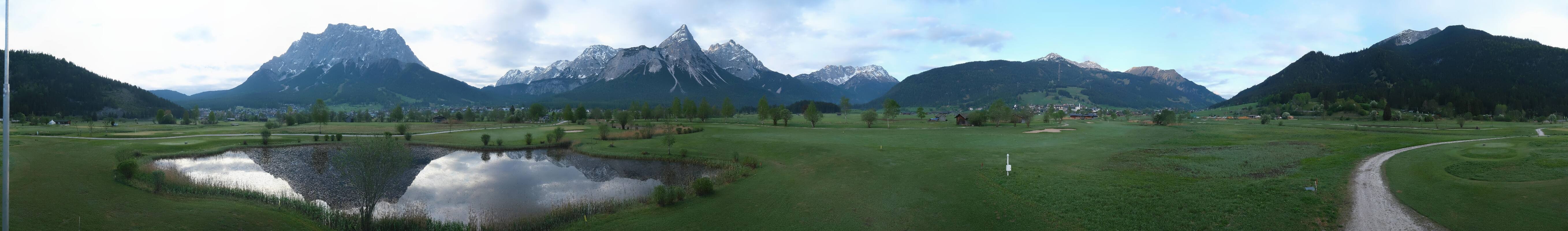 Archiv Foto Webcam Golfclub Zugspitze-Tirol Ehrwald-Lermoos