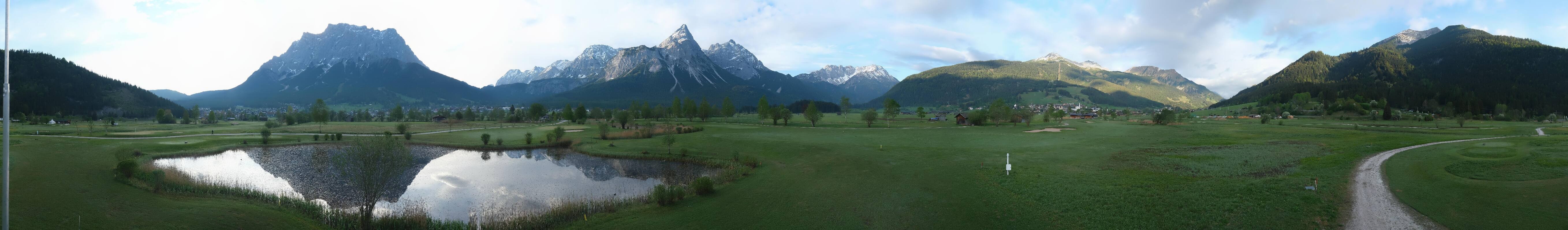 Archiv Foto Webcam Golfclub Zugspitze-Tirol Ehrwald-Lermoos