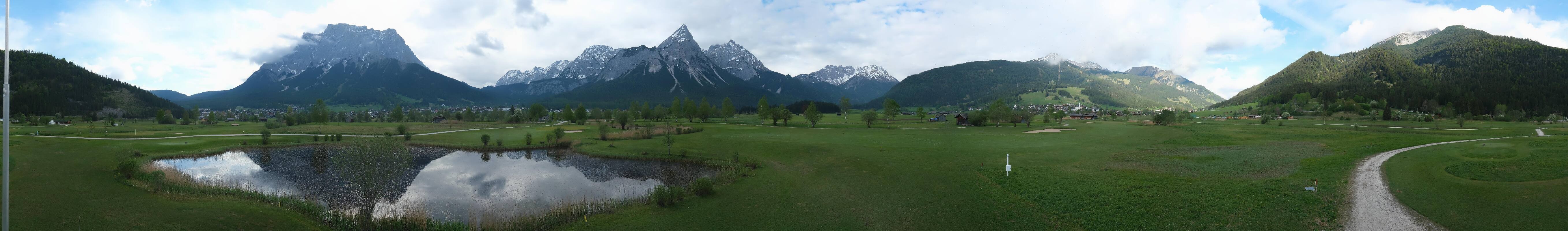 Archiv Foto Webcam Golfclub Zugspitze-Tirol Ehrwald-Lermoos