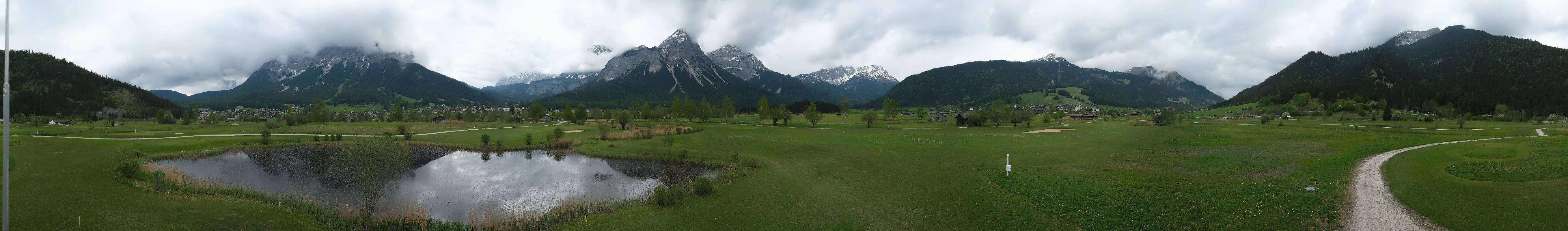 Archiv Foto Webcam Golfclub Zugspitze-Tirol Ehrwald-Lermoos