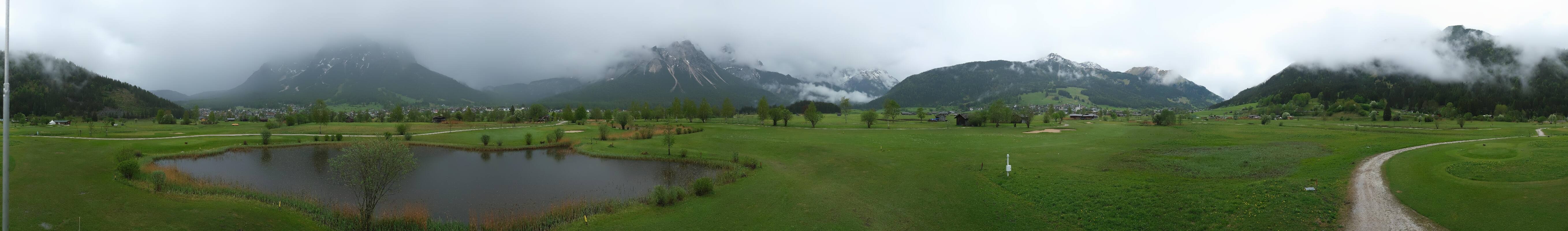 Archiv Foto Webcam Golfclub Zugspitze-Tirol Ehrwald-Lermoos