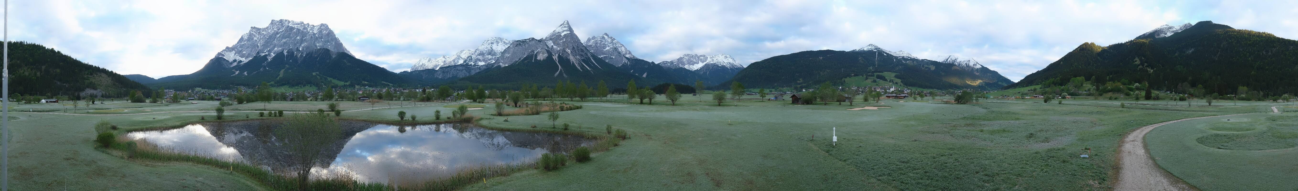 Archiv Foto Webcam Golfclub Zugspitze-Tirol Ehrwald-Lermoos