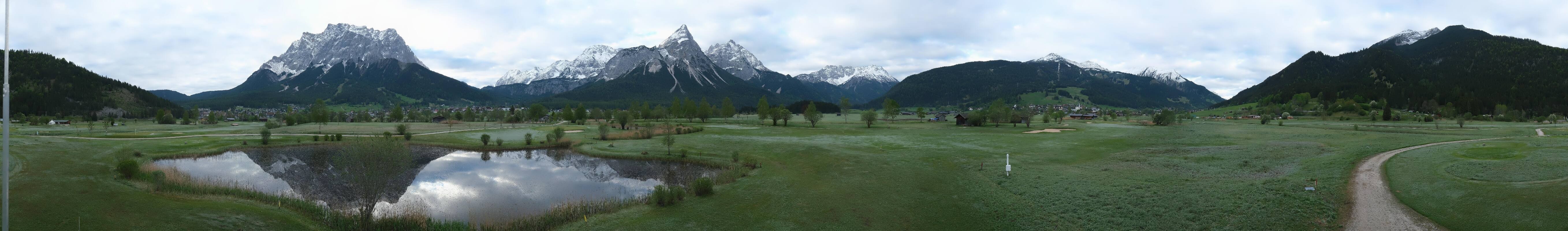 Archiv Foto Webcam Golfclub Zugspitze-Tirol Ehrwald-Lermoos
