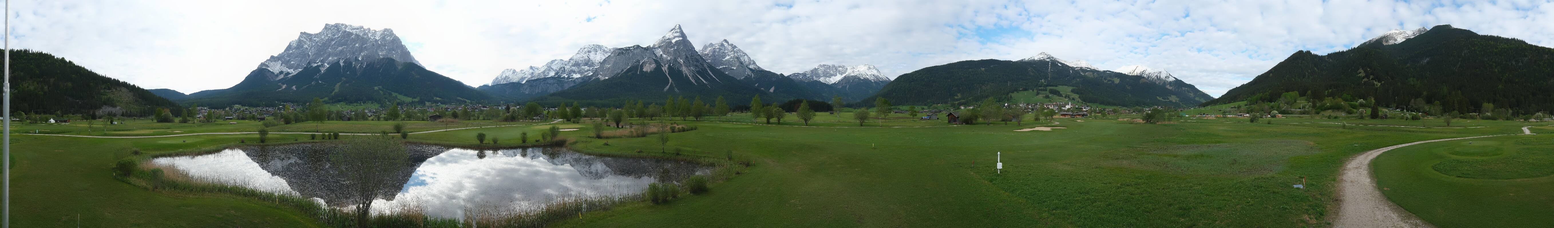 Archiv Foto Webcam Golfclub Zugspitze-Tirol Ehrwald-Lermoos
