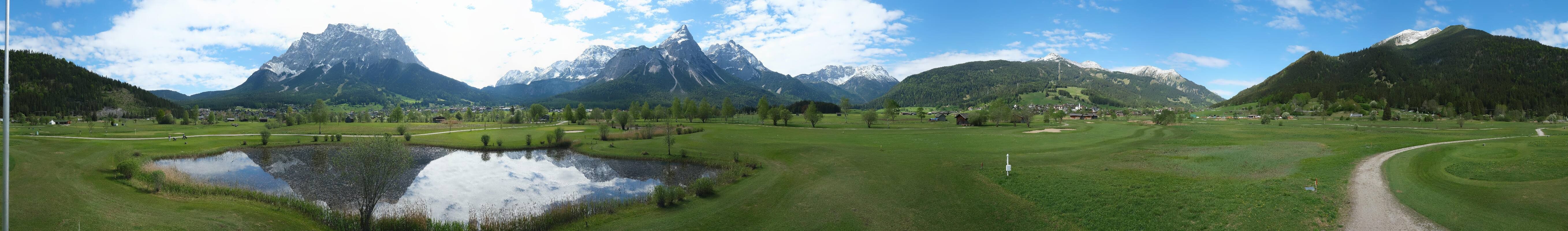 Archiv Foto Webcam Golfclub Zugspitze-Tirol Ehrwald-Lermoos