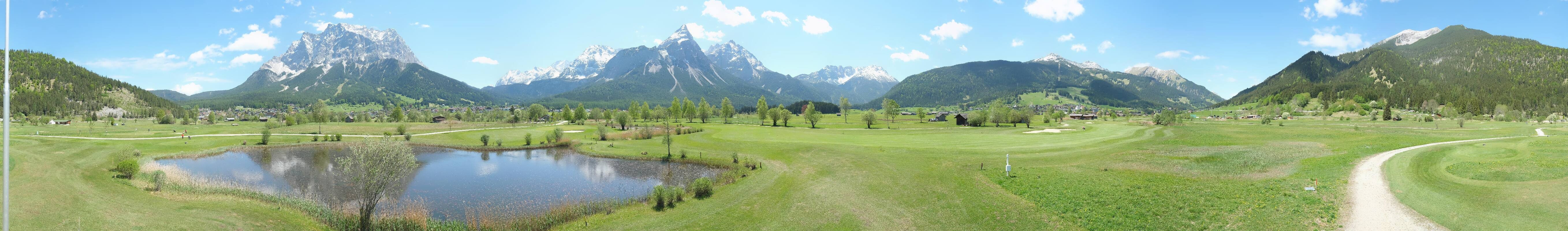 Archiv Foto Webcam Golfclub Zugspitze-Tirol Ehrwald-Lermoos