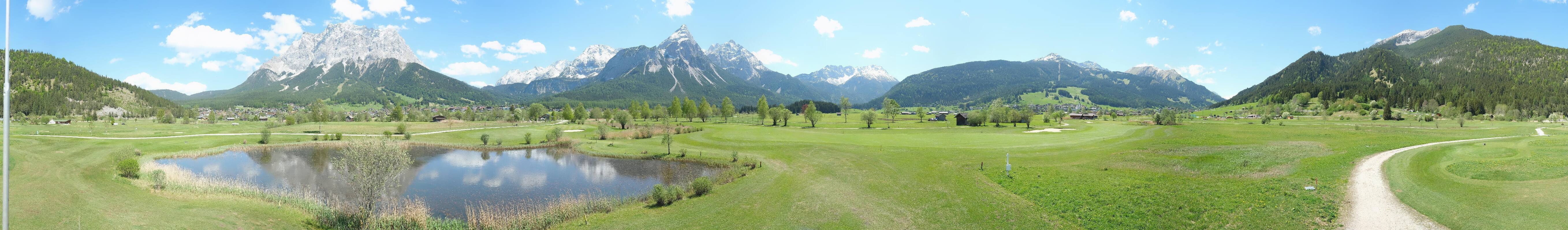 Archiv Foto Webcam Golfclub Zugspitze-Tirol Ehrwald-Lermoos