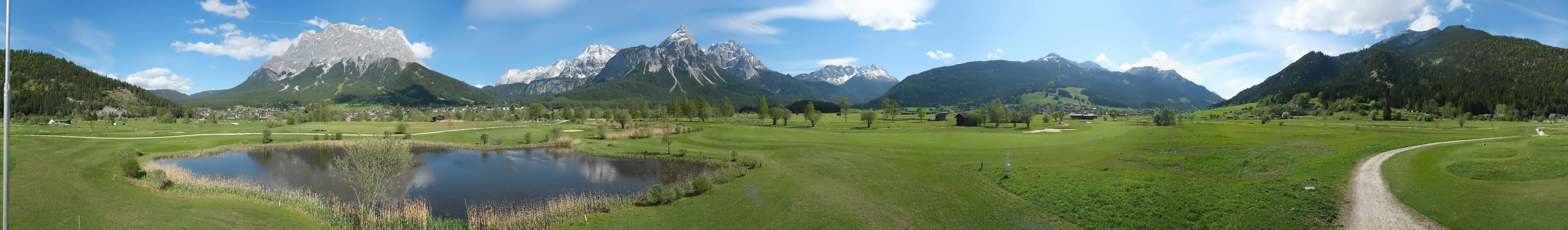 Archiv Foto Webcam Golfclub Zugspitze-Tirol Ehrwald-Lermoos