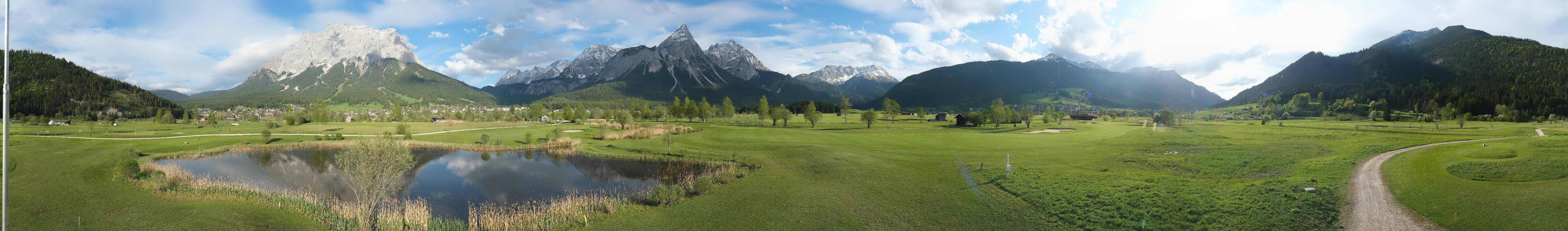 Archiv Foto Webcam Golfclub Zugspitze-Tirol Ehrwald-Lermoos