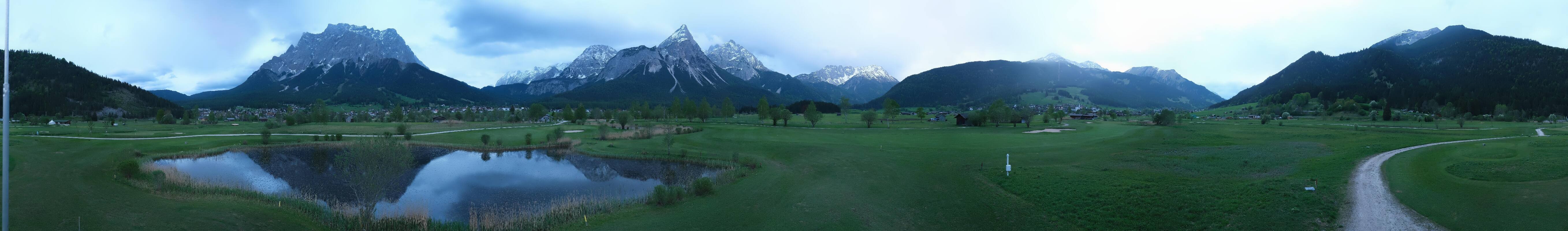 Archiv Foto Webcam Golfclub Zugspitze-Tirol Ehrwald-Lermoos